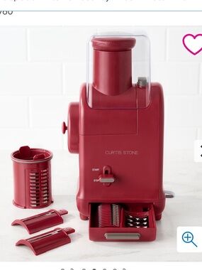 Curtis Stone Electric Prep Master Slicer NEW multicolors